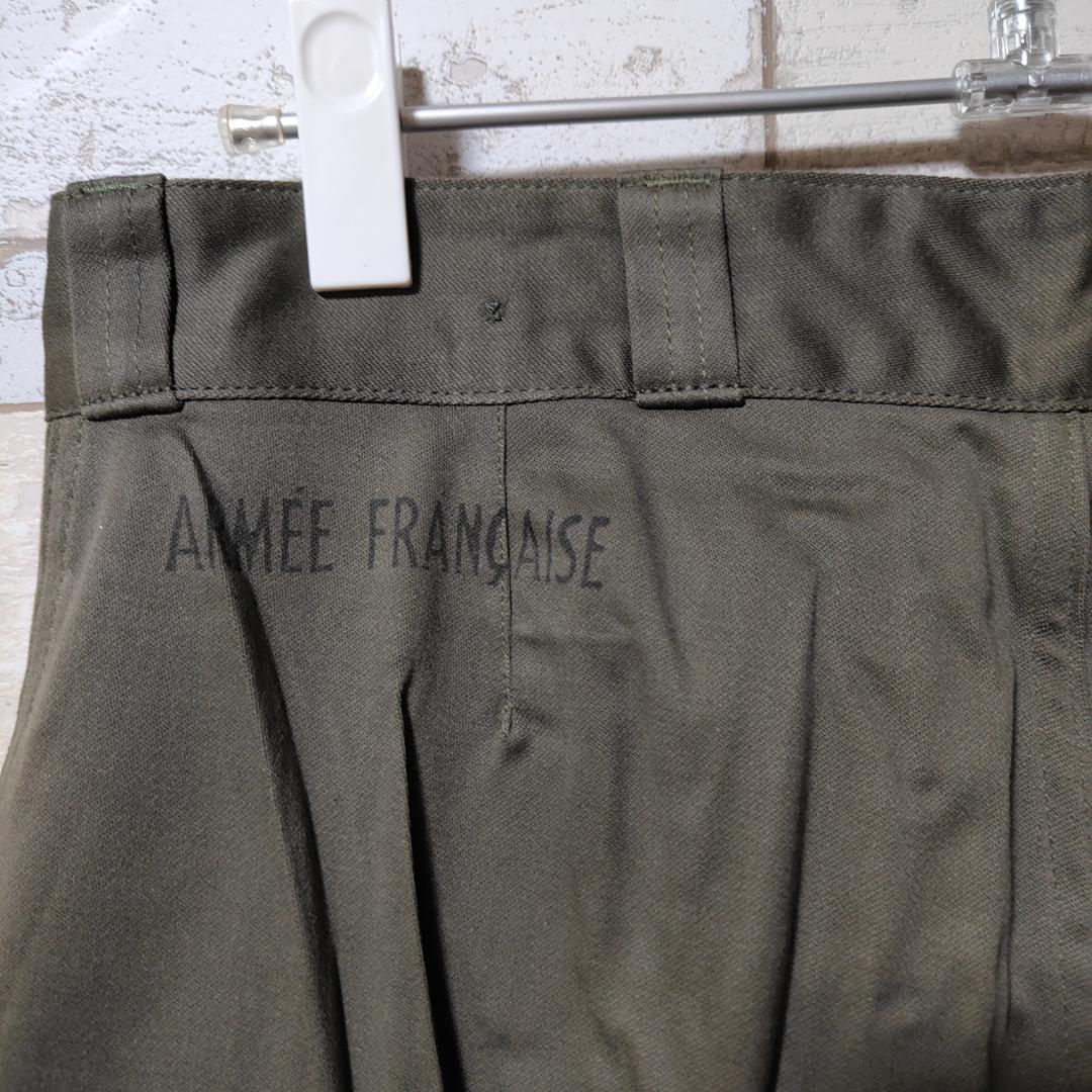 フランス軍 ミリタリー 76C M64 古着 パンツ デッドストック 軍パン