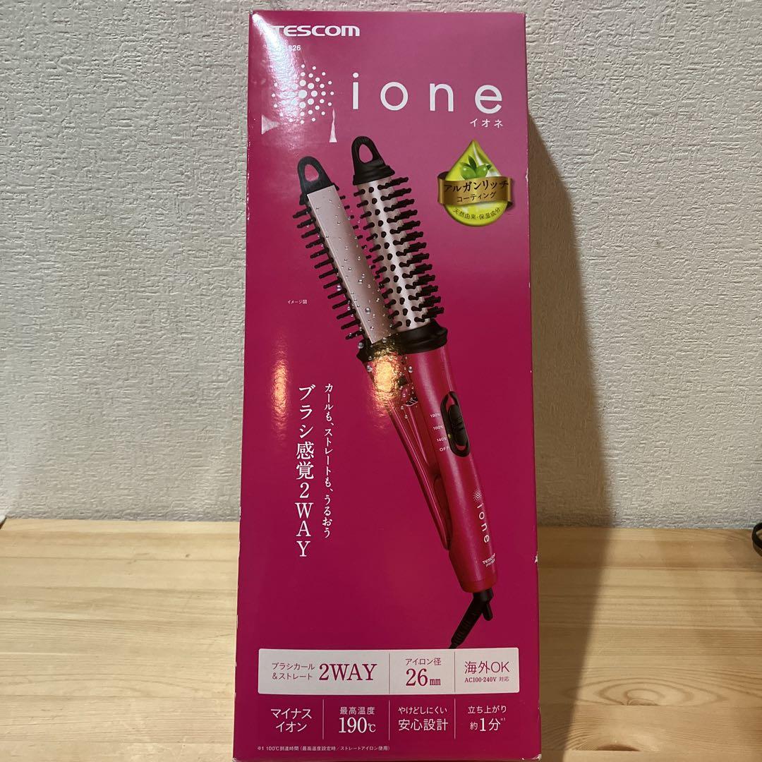 S1015 TESCOM ヘアアイロン ストレート カール IPH1826