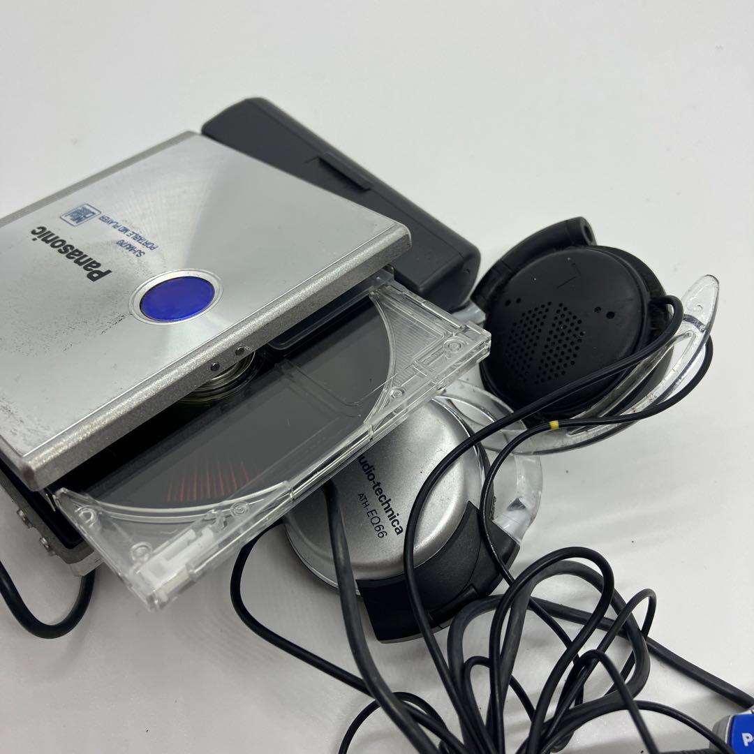 Panasonic　パナソニック　MD　ウォークマン　SJ-MJ70-S
