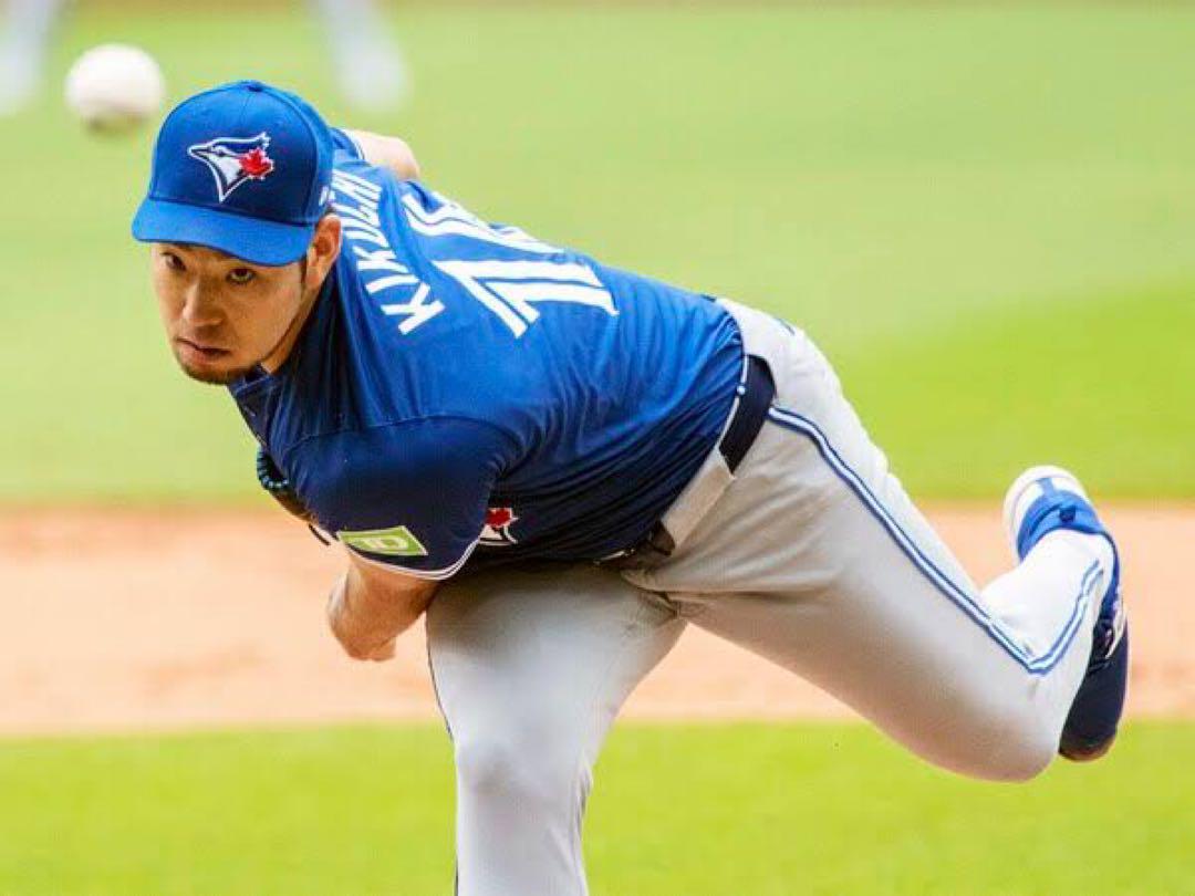 菊池雄星　ブルージェイズ　レプリカユニフォーム　Lサイズ　MLB公式　NIKE