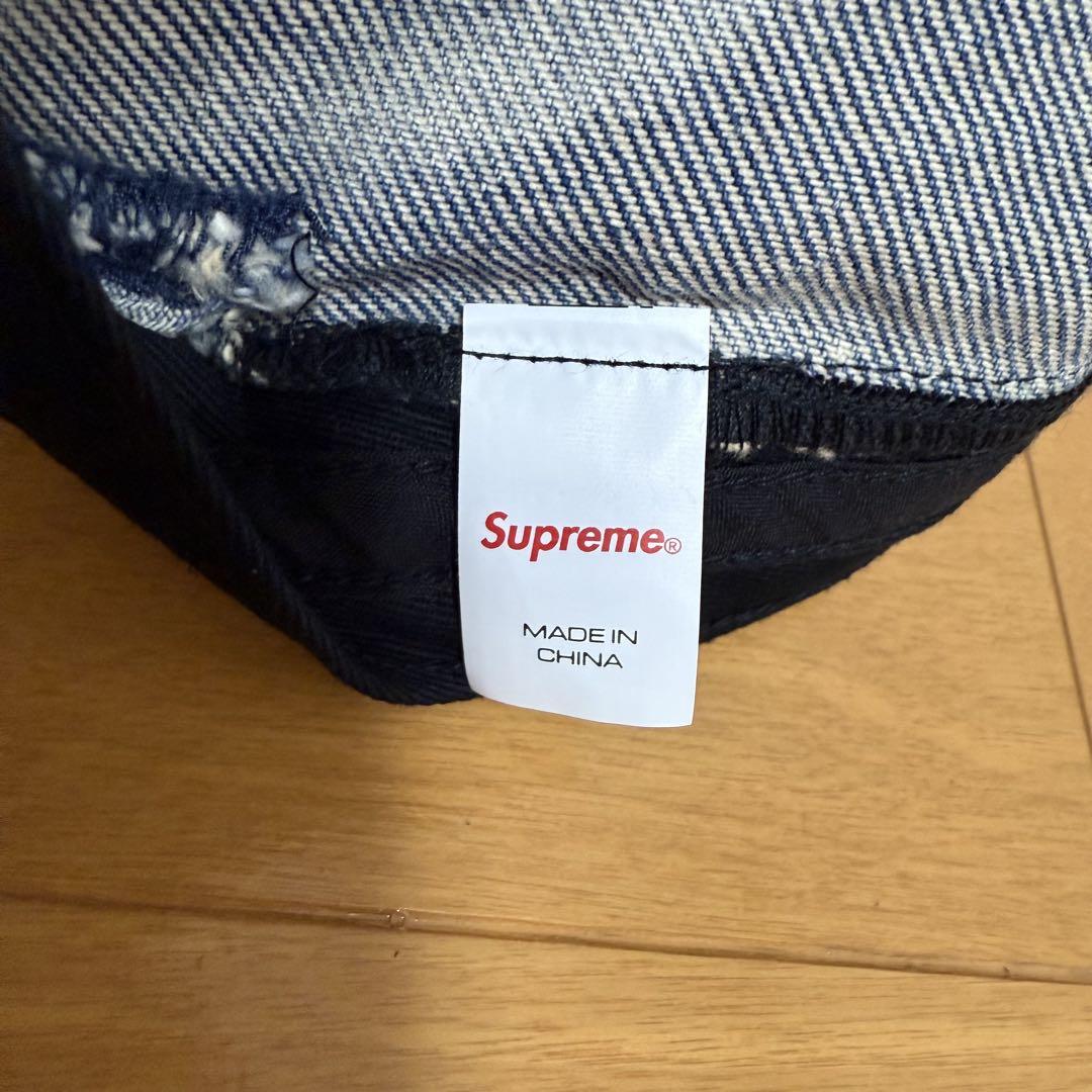 Supreme Denim Camp Cap ダーティーインディゴ 23ss