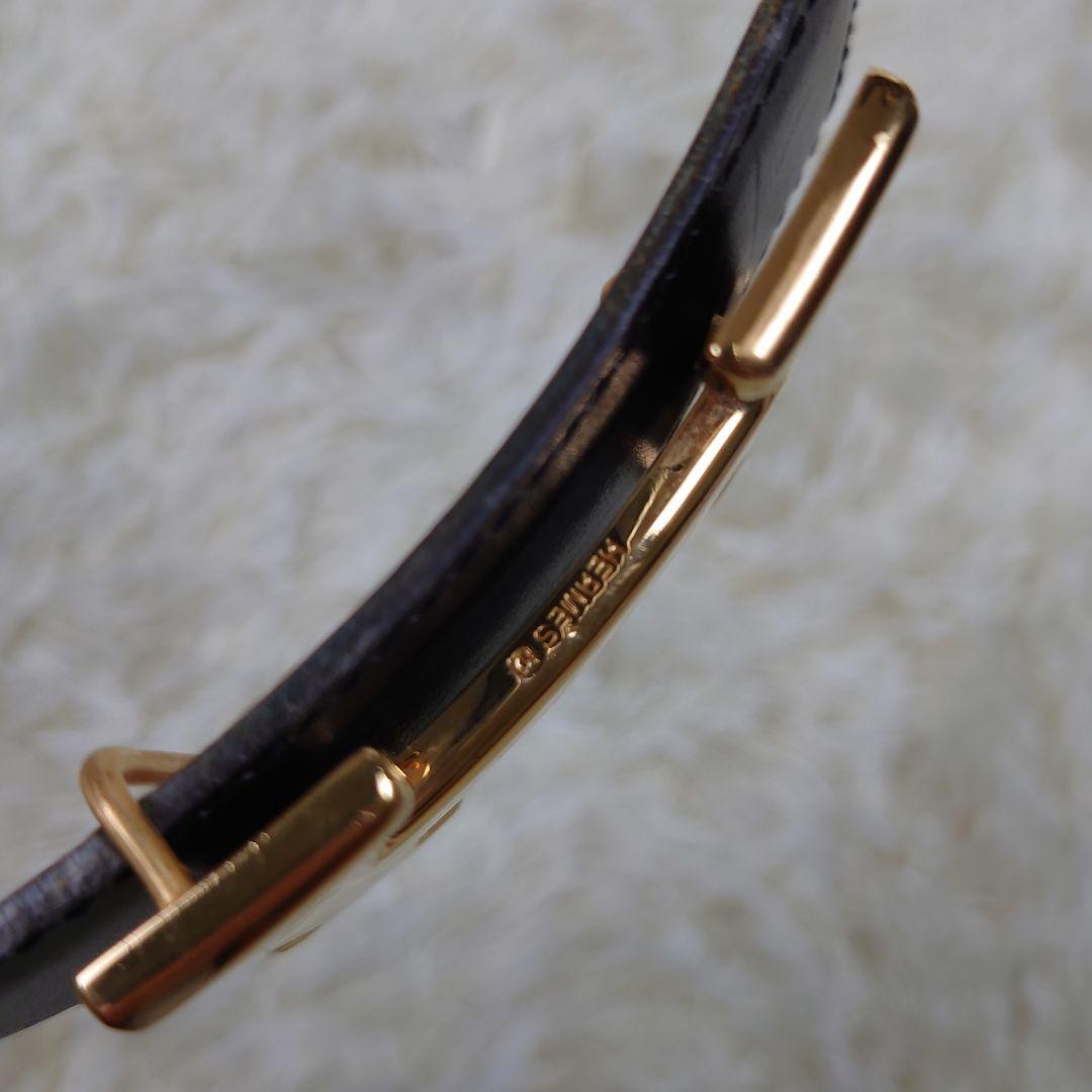限定SALE低価 極美品✨ Hロゴ ゴールド ブラック バイカラー eUYtE-m86631929143 エルメス ベルト コンスタンス 人気お得