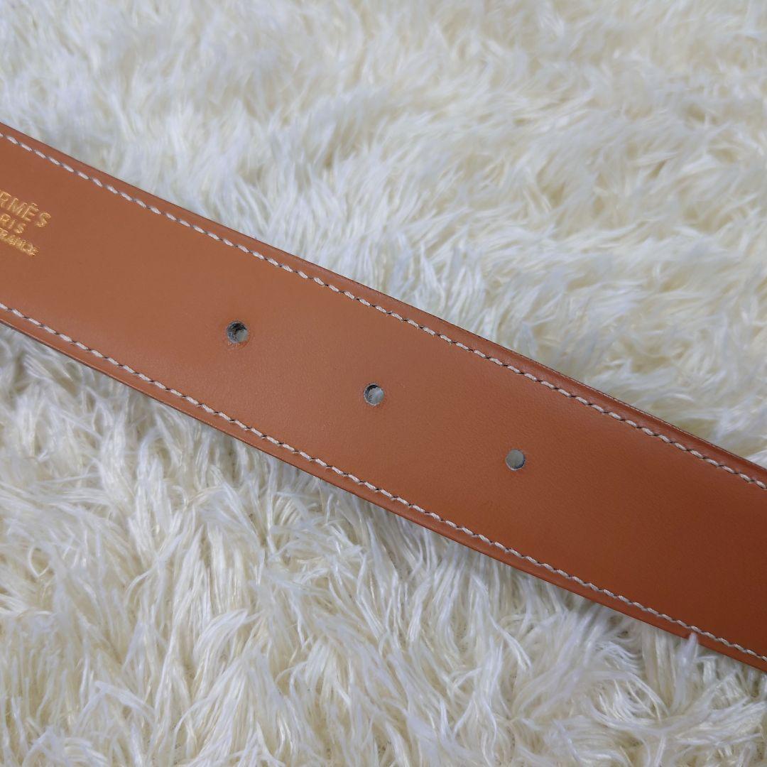 限定SALE低価 極美品✨ Hロゴ ゴールド ブラック バイカラー eUYtE-m86631929143 エルメス ベルト コンスタンス 人気お得