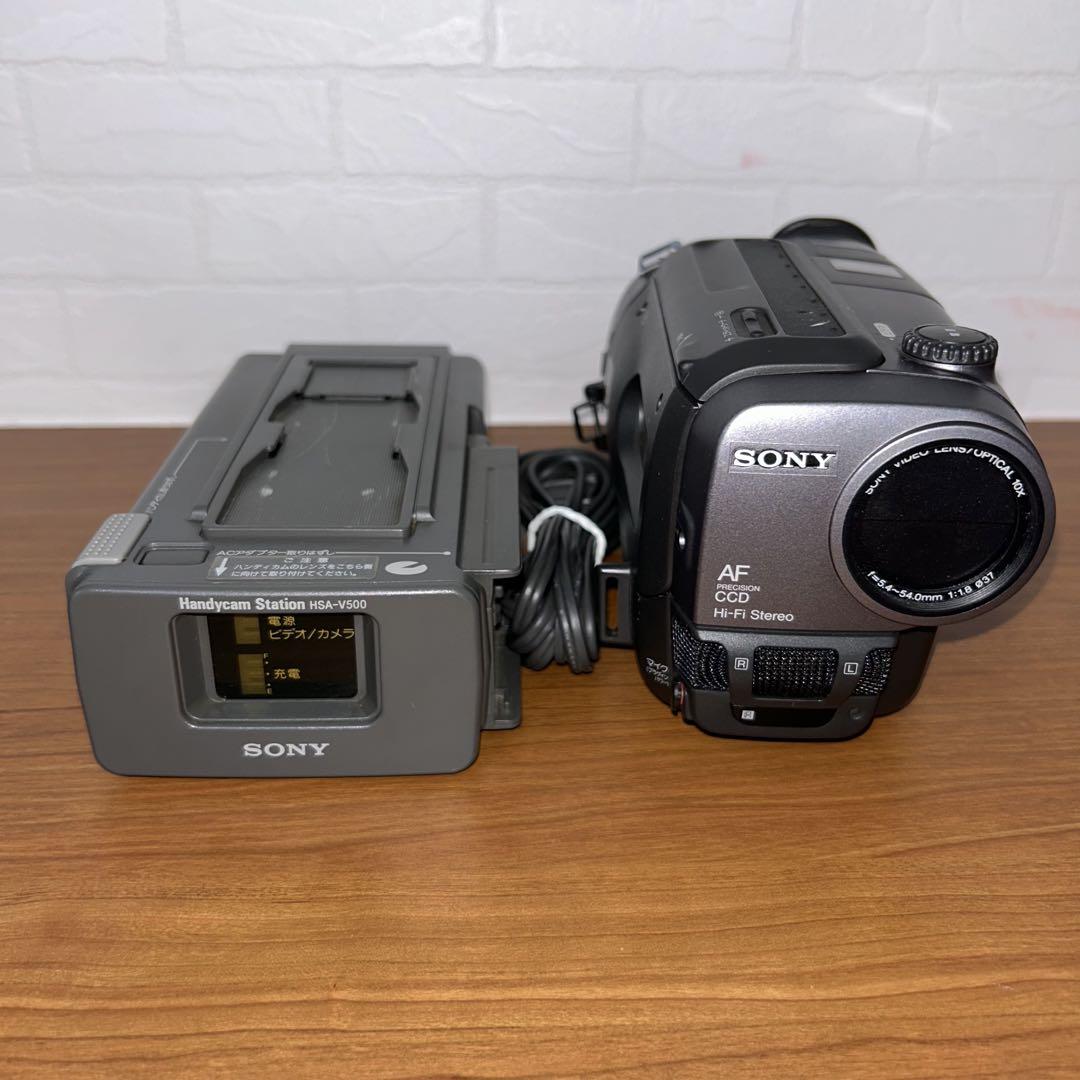 【ジャンク】SONY Handycam Video Hi8 ビデオカメラ本体 SONY Handycam video Hi8 32倍ズーム ☆ジャンク品☆ - メルカリ