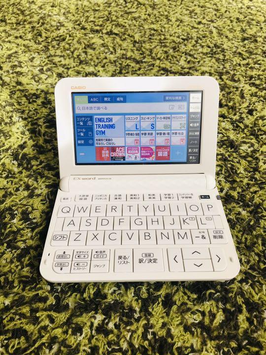CASIO XD-Z3800WE 中学生用 電子辞書
