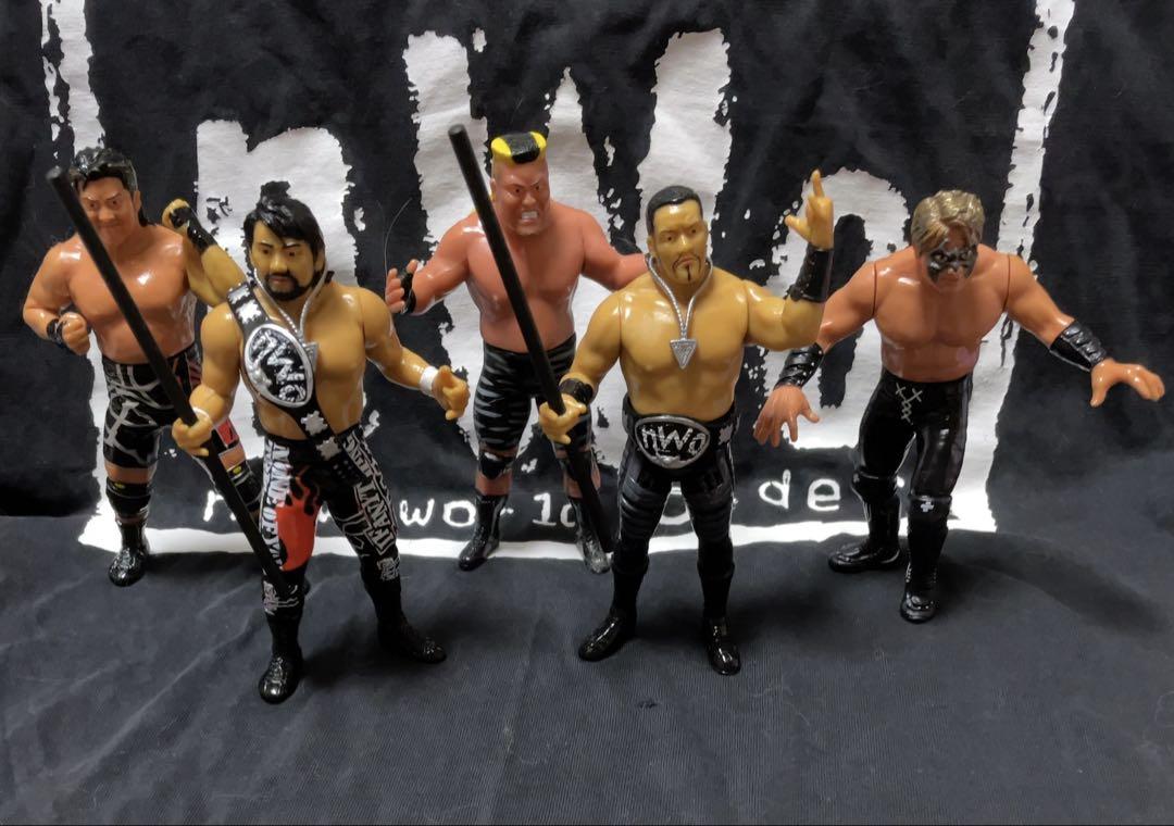 nWo JAPAN プロレスフィギュア 5体セット - メルカリ