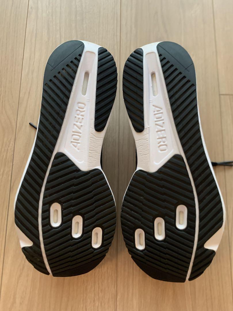 送料無料★adidas／アディゼロ SL 2 Mワイド 26cm 黒 メンズ