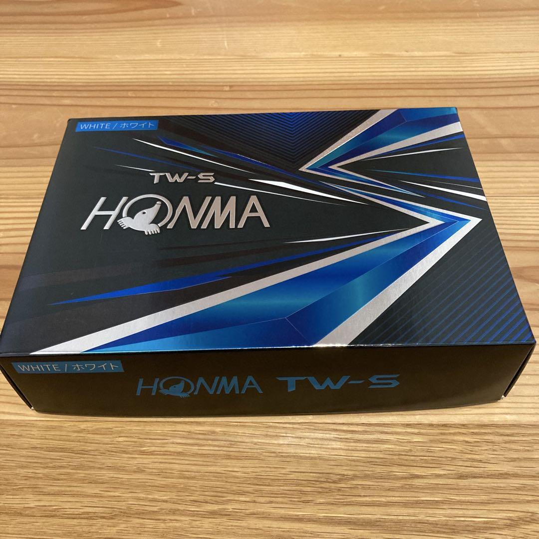 ホンマ　TW-S ツアーワール　ホワイト　５ダース　ゴルフボール
