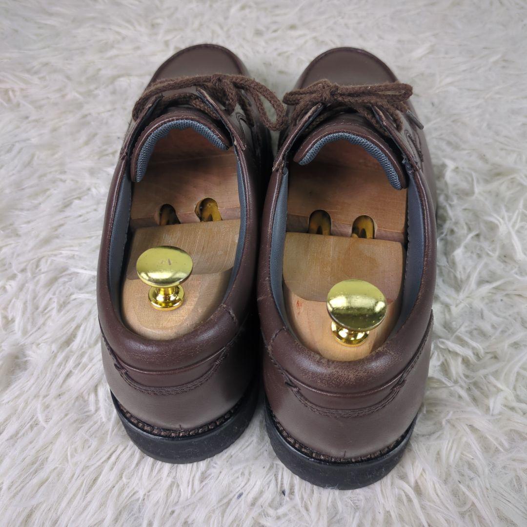 極美品　アシックス　ペダラ　ウォーキングシューズ　ビジネスシューズ　ブラウン