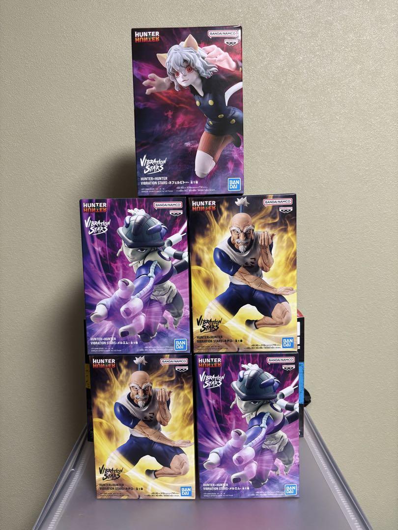 HUNTER × HUNTER ネテロ、メルエム、ネフェルピトー フィギュア