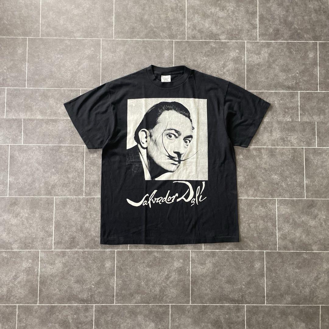 美品markaマーカ×サルバドールダリ『ダンサー/スカル』長袖Tシャツ黒3 152031977_o1.jpg?
