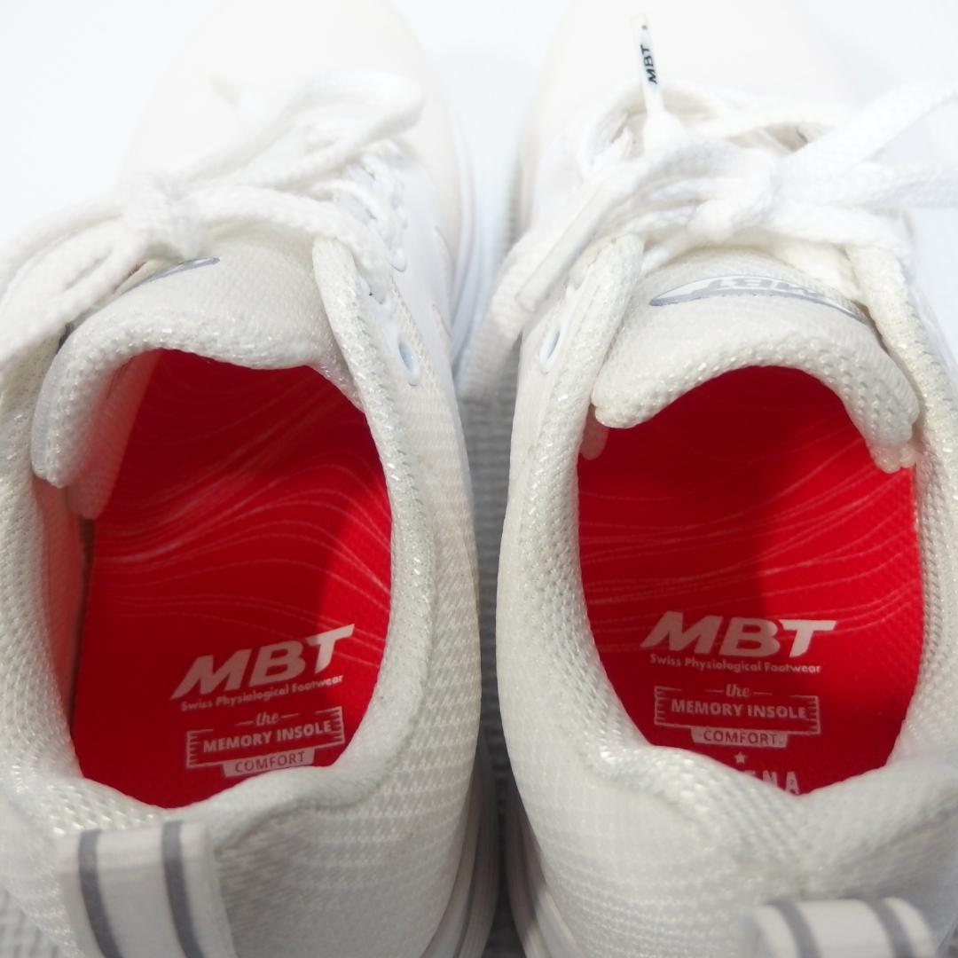 MBT YASU LACE UP W 702753　24.5　新品 ホワイト　②