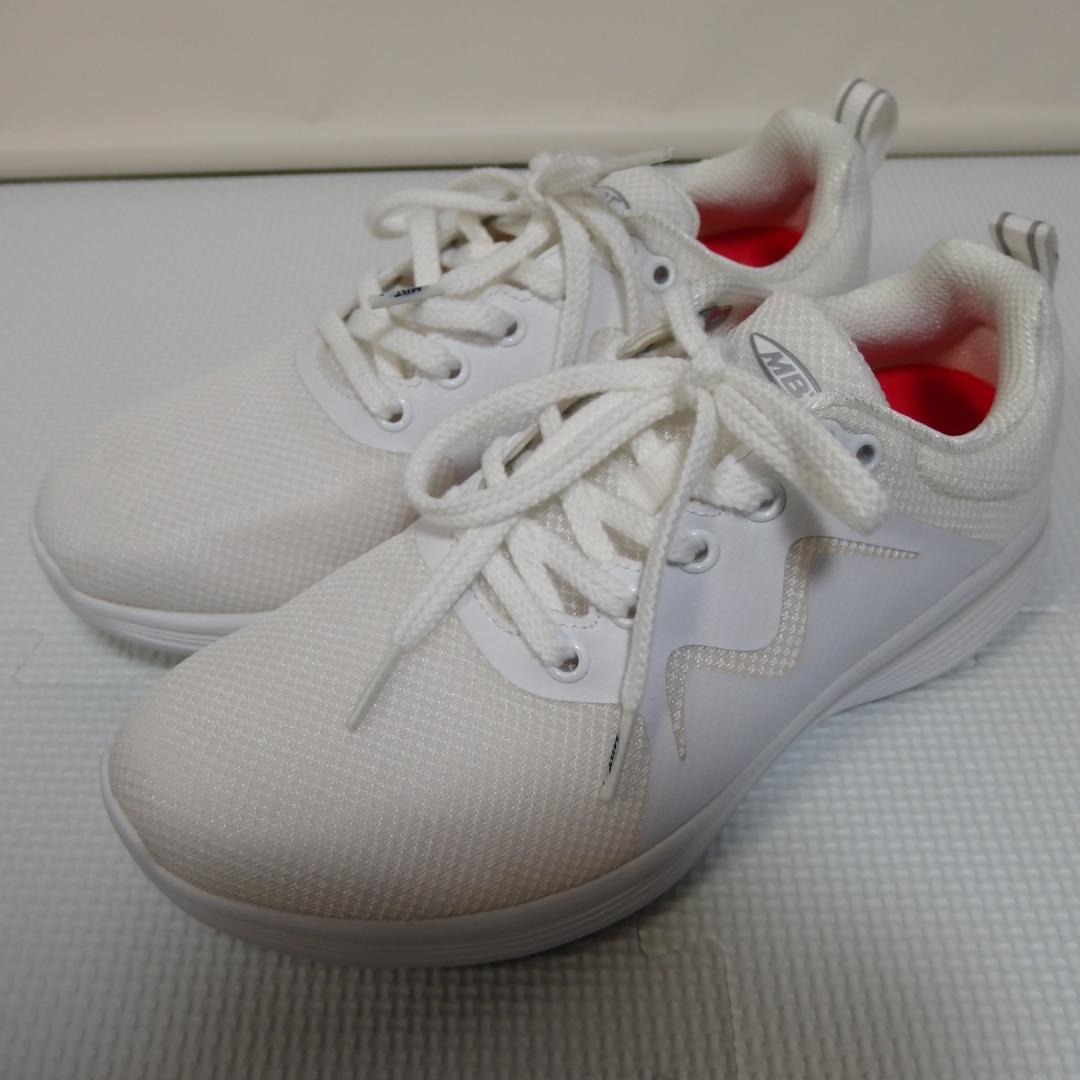 MBT YASU LACE UP W 702753　24.5　新品 ホワイト　②