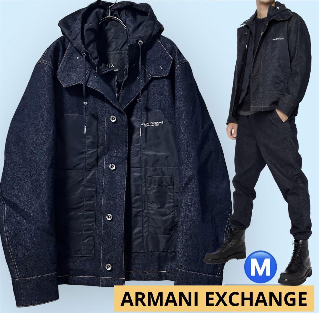 出品中の洋服の一覧はこちら★ ARMANI EXCHANGE  【美品】 Mサイズ   中綿   ブルゾン