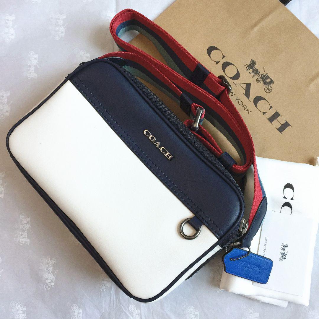 COACHバッグ コーチショルダーバッグ C4147 斜めがけバッグ 男女兼用