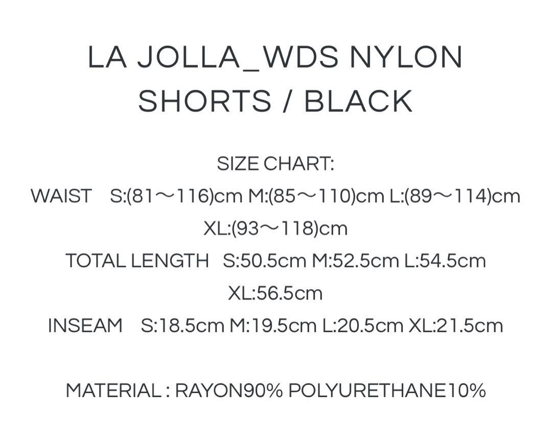 ウィンダンシー LA JOLLA WDS NYLON SHORTS SEA 注目の福袋！ www