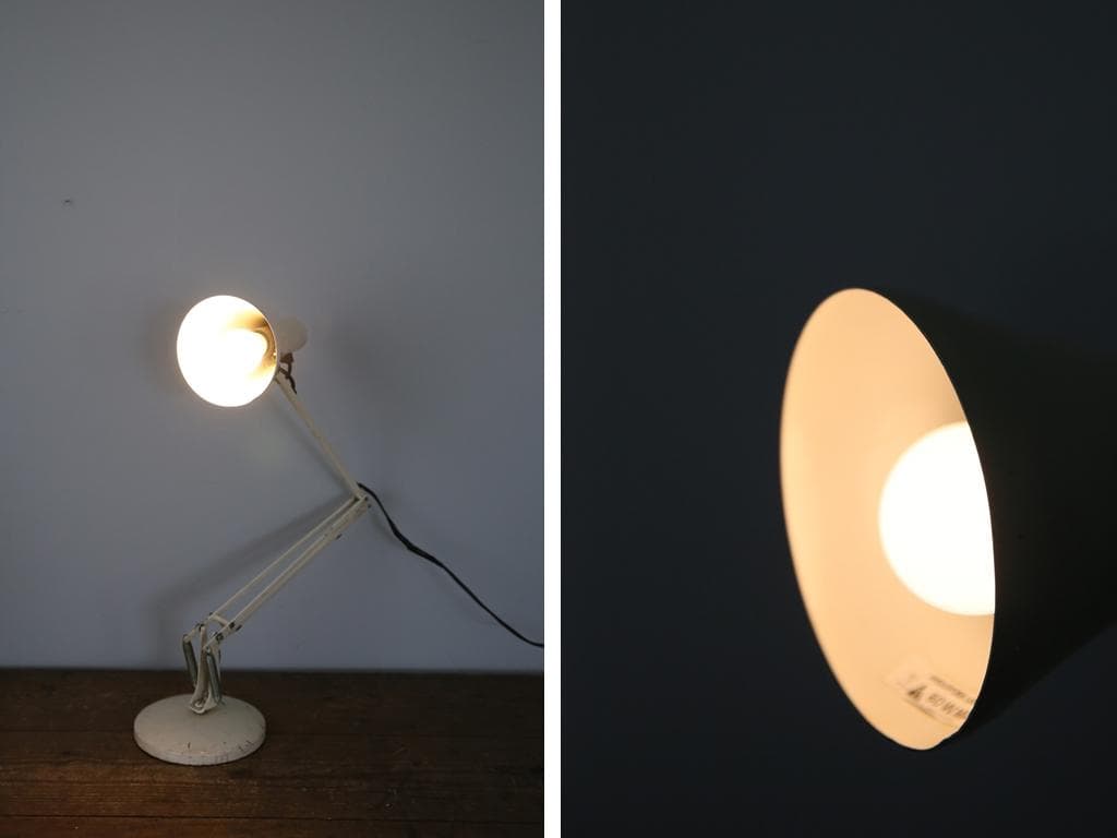 英国アンティークアングルポイズ製デスクランプ/ライト/照明/電気(61-359) 英国アンティークアングルポイズ製デスクランプ/ライト/照明/電気(61-359)