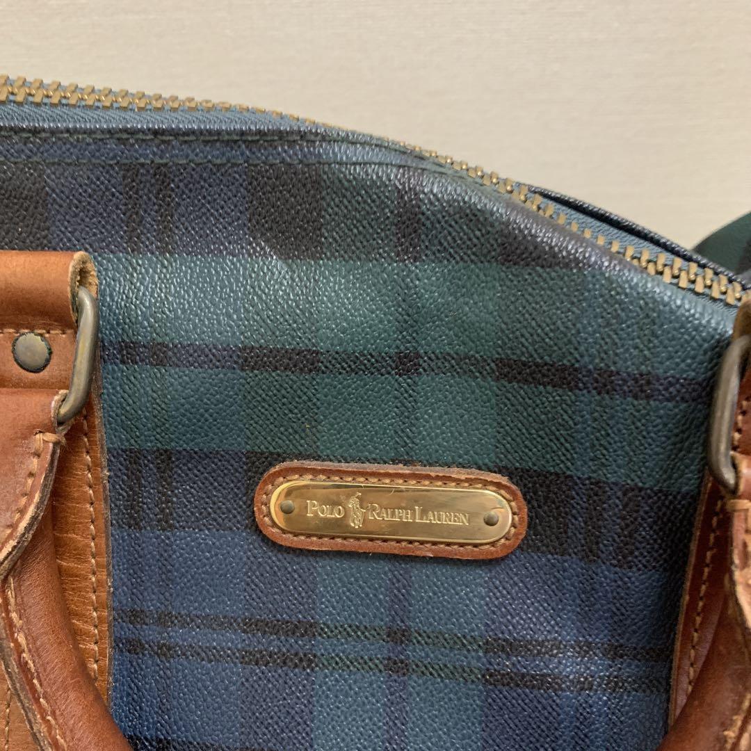 ベル　Polo Ralph Lauren ボストンバッグ グリーン