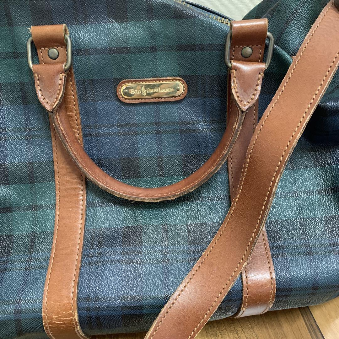 ベル　Polo Ralph Lauren ボストンバッグ グリーン