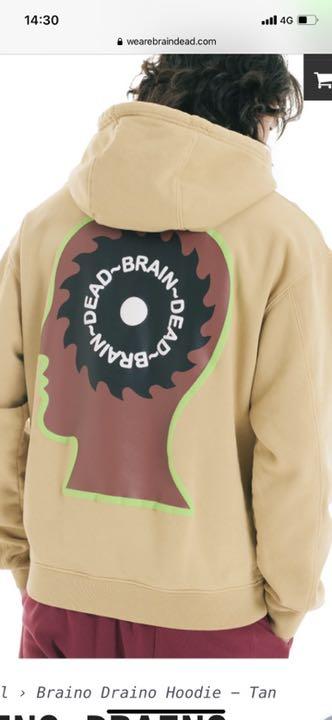 今期 ブレインデッド Braindead パーカー L 新品