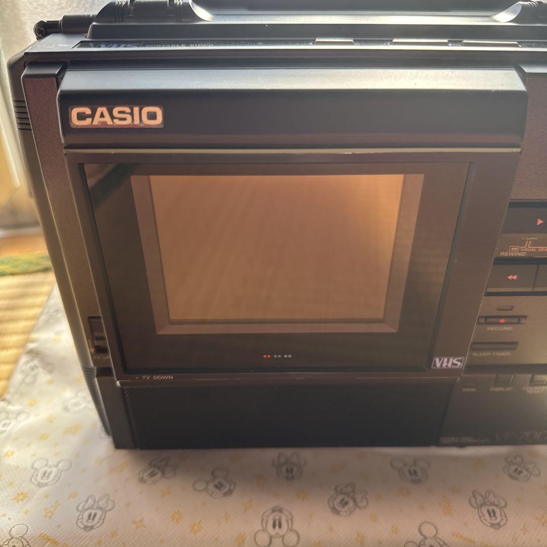 CASIOポータブル VHSカセットレコーダー