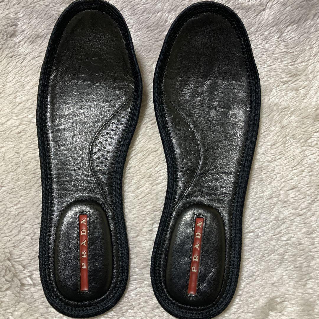 PRADAフラットシューズ黒35.5