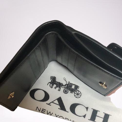 セールCoach Georgieジョージーカラーブロックスモール折り財布 セールCoach Georgieジョージーカラーブロックスモール折り財布