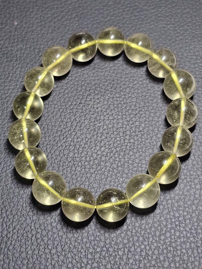 ⭐ハイグレード⭐　12.3㎜ リビアングラスブレスレット