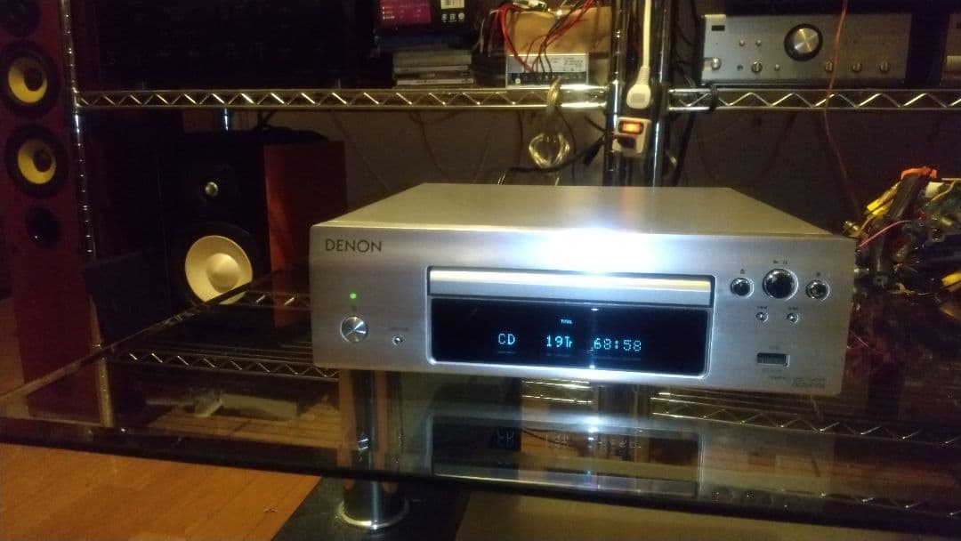 DENON DCD-F109 USB再生対応CDプレーヤーデッキ メンテナンス済