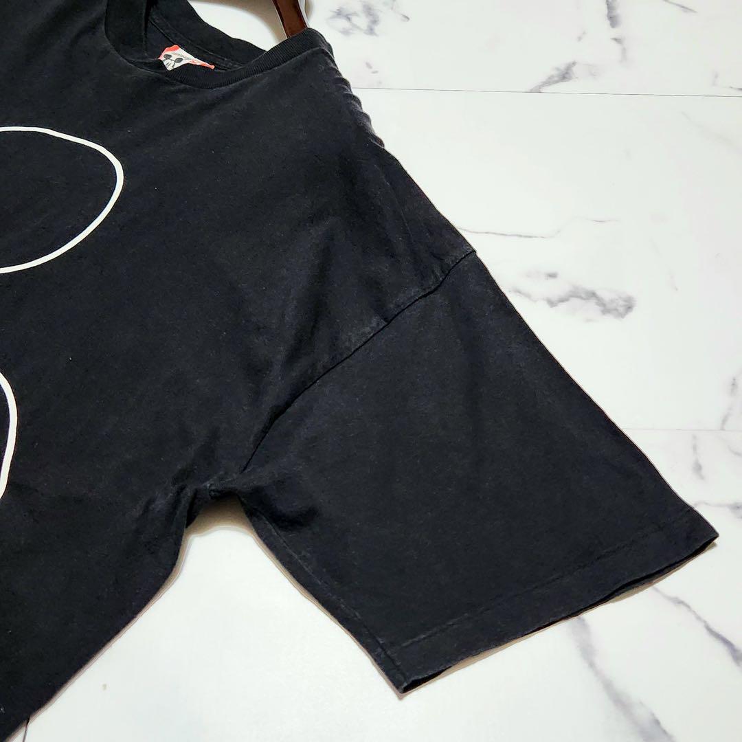 DISNEY ヴィンテージ Tシャツ 両面大判プリント 90s USA フェード