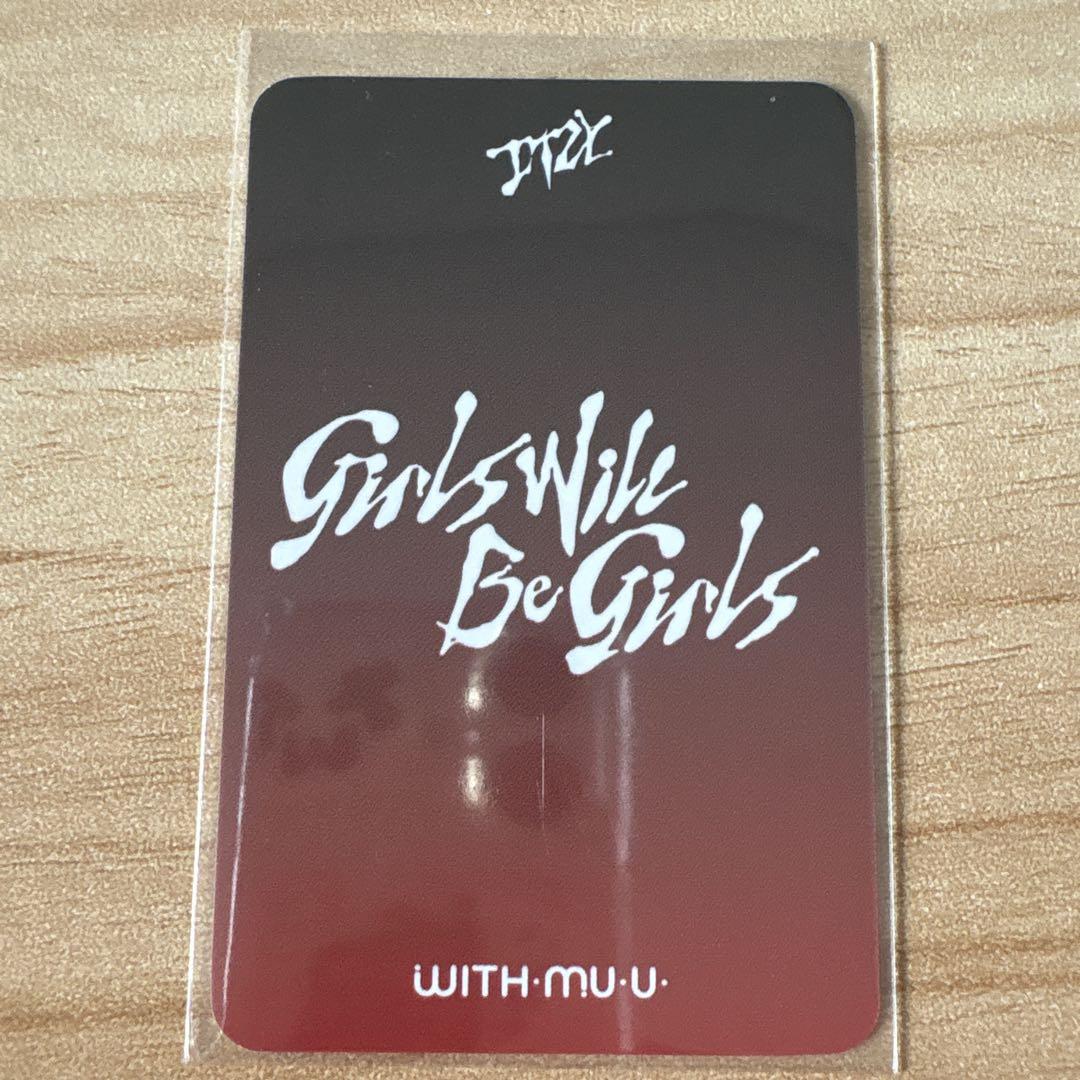 ITZY GWBG withmuu チェリョン HMV特典トレカ - メルカリ