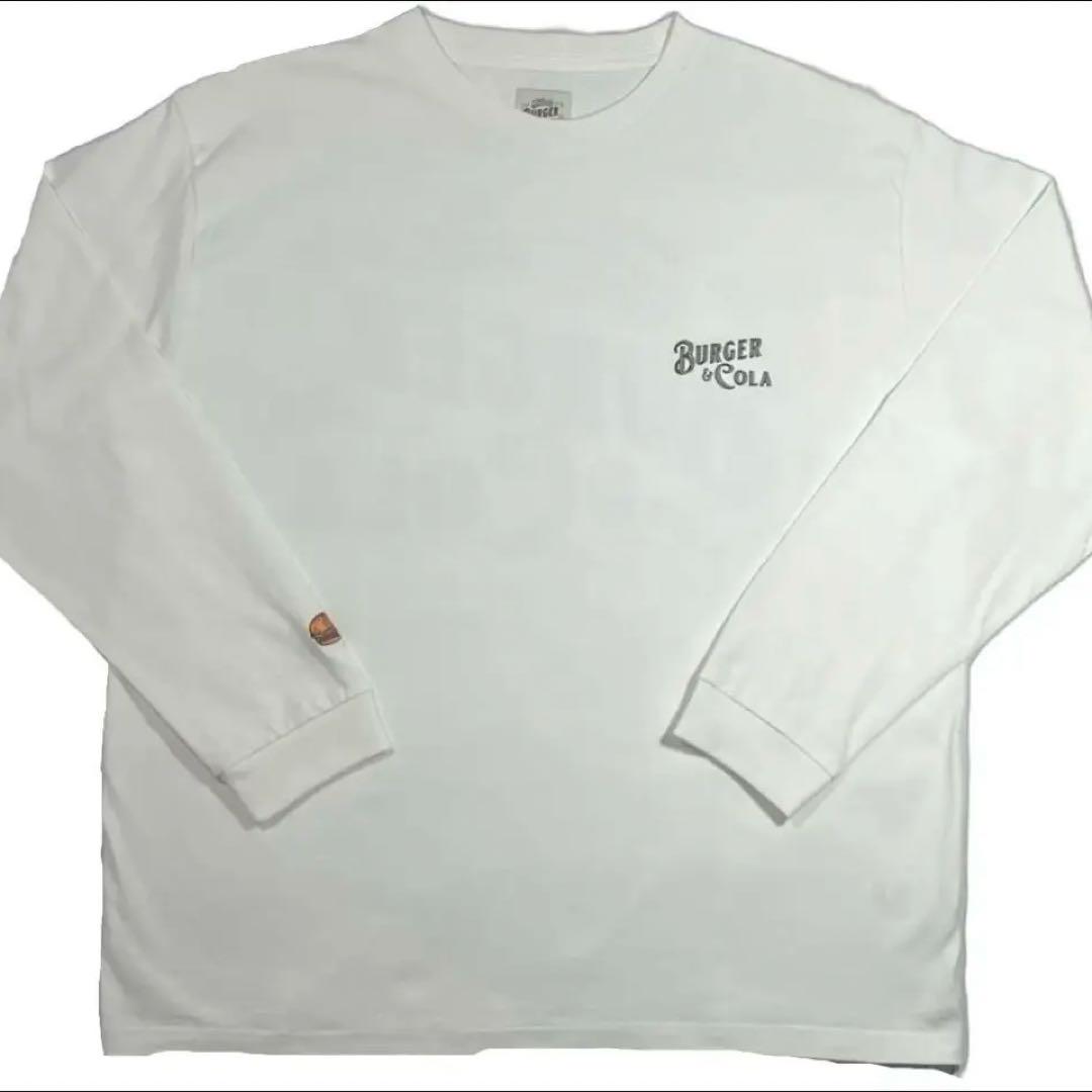 BURGER & COLA L/S Tshirts Lサイズ