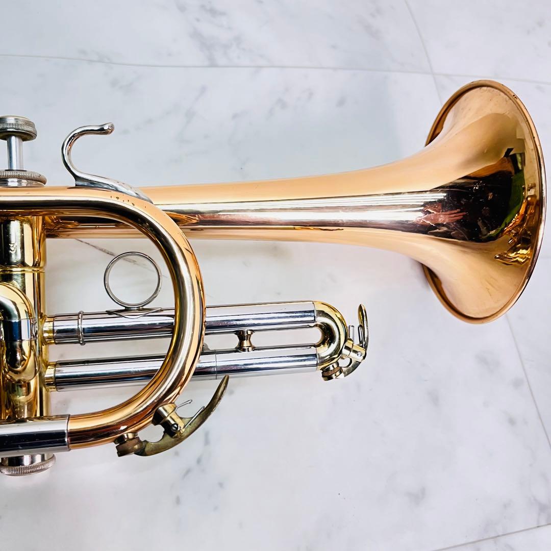 ヤマハ　コルネット　YCR-631 YAMAHA ハードケース付き YAMAHA ヤマハ YCR-631 コルネット レッドブラス マウスピース付