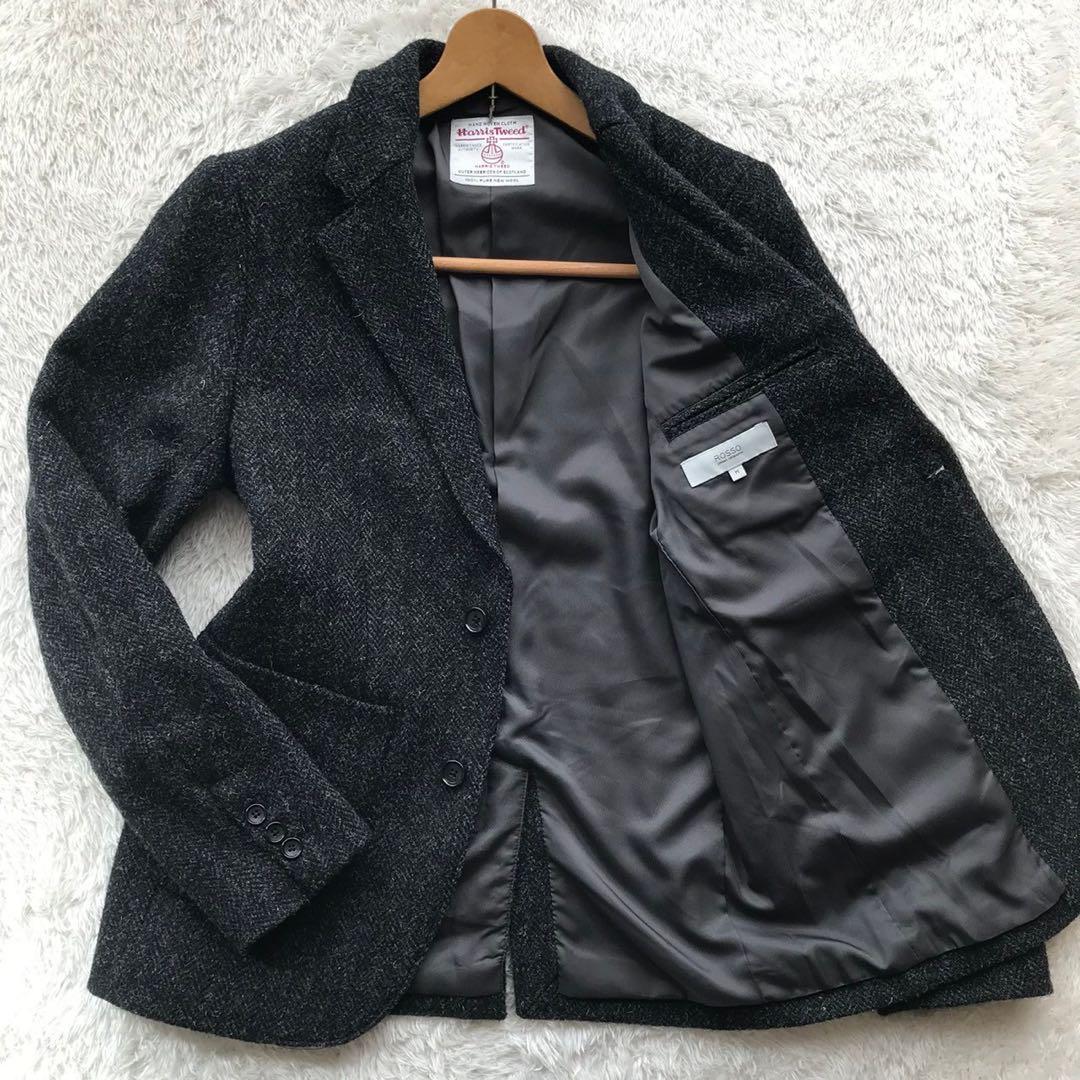 激レア✨ハリスツイード×アーバンリサーチ テーラードジャケット グレー系 M