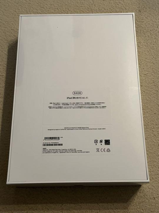 絶対一番安い iPad APPLE 第9世代 Gray Space 64GB WI-FI - タブレット