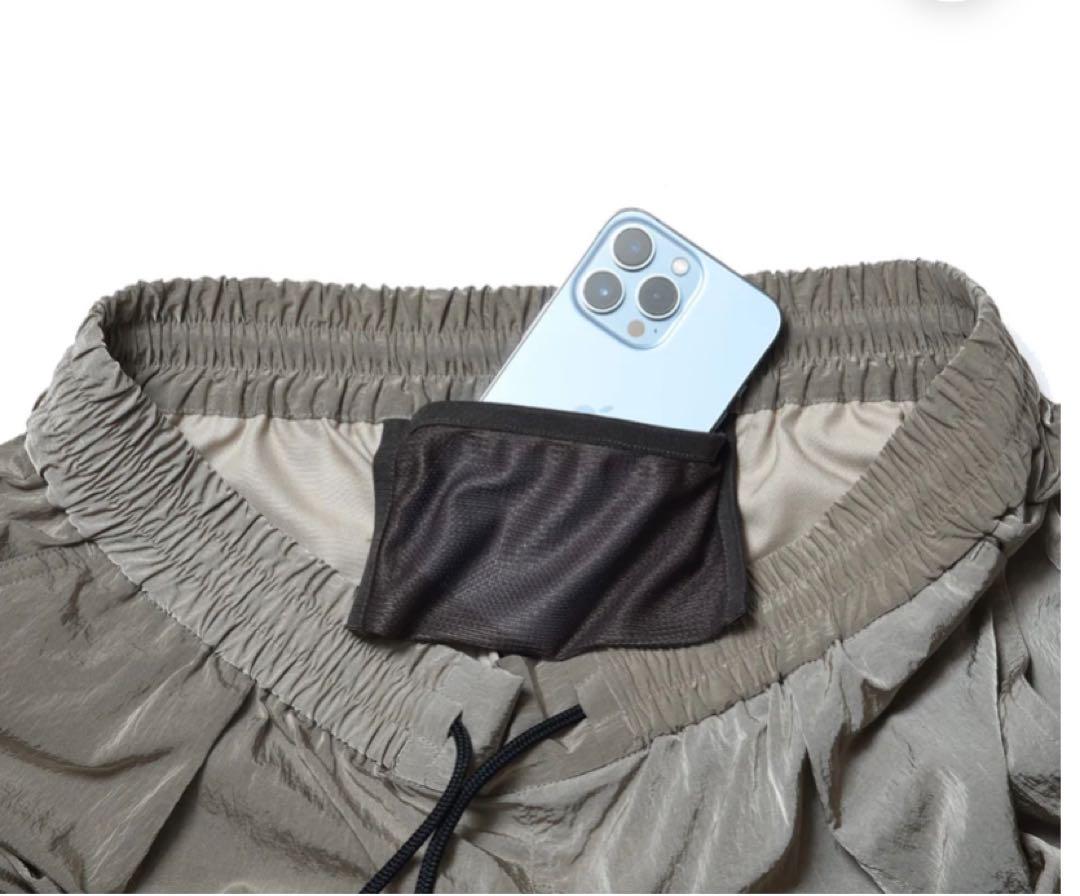 【vendimia】charbon running LONG PANTS