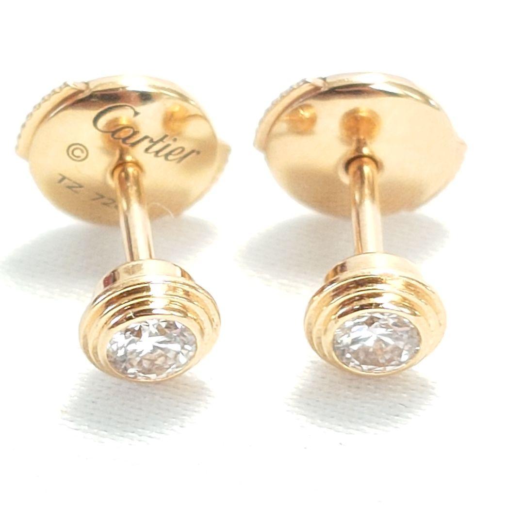 Cartier カルティエ ダムール ミディアム MM ピアス 5817