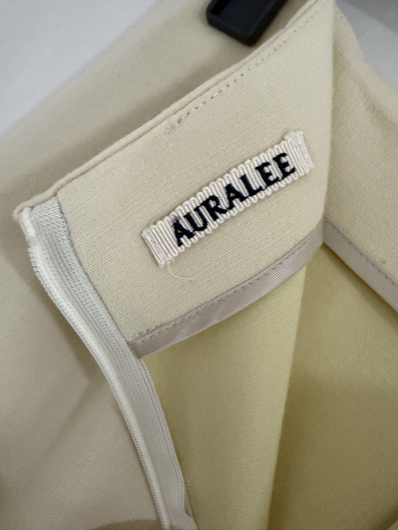 【美品】AURALEE オーラリー SLIT SKIRT
