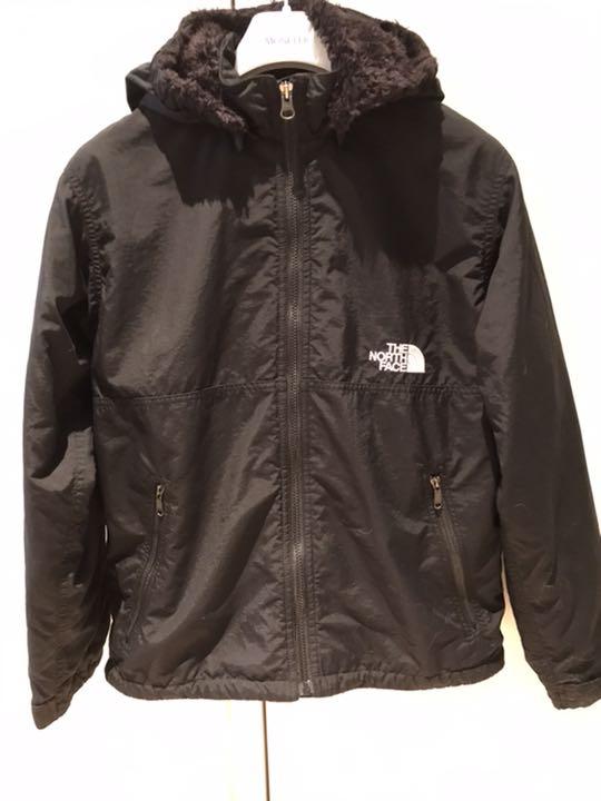 NORTH FACE ノースフェイス　黒　ジャケット　コート　ボア