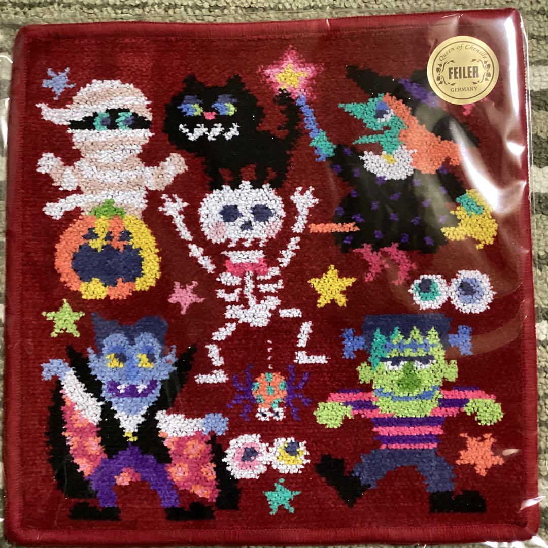 日本正規品 FEILER フェイラー ハンカチ ハロウィン ハロウィン