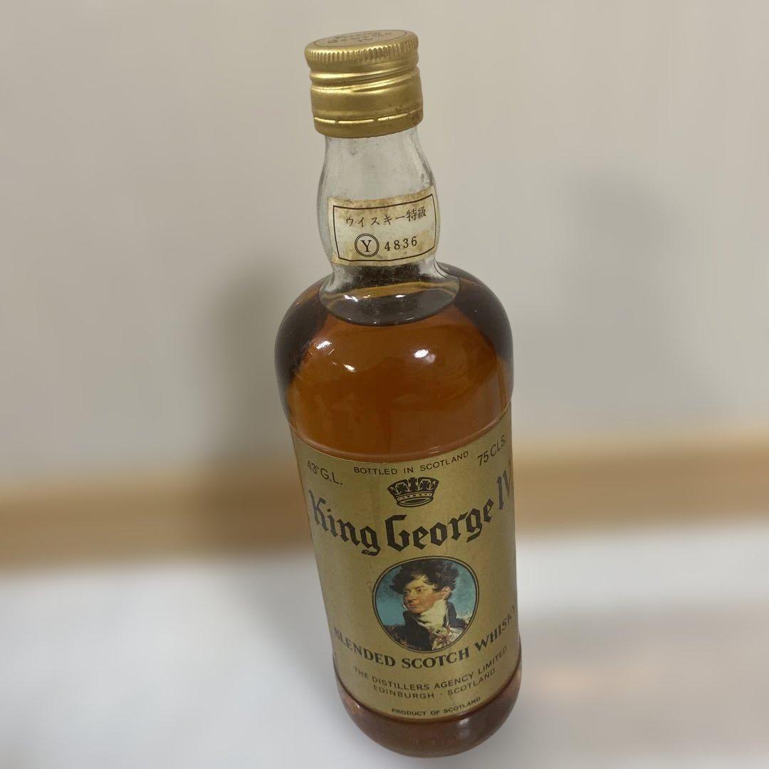 希少　古酒　未開封　キング　ジョージ4世　760ml King George