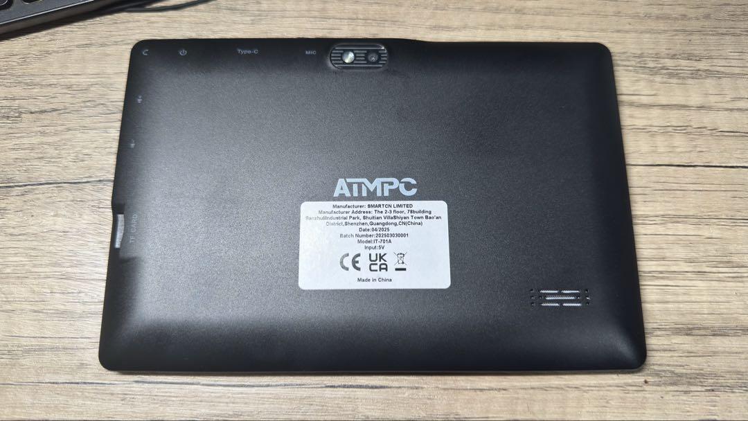Android14】ATMPC 7インチタブレット IT-701A - メルカリ