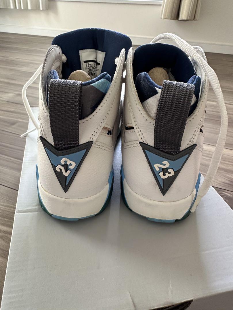 最終値下げ　 美品　Air Jordan 7 ホワイト/ブルー