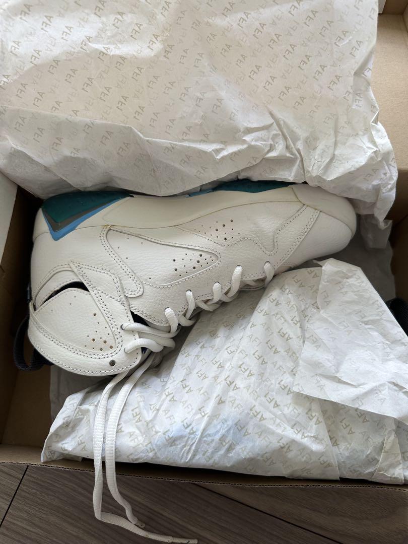 最終値下げ　 美品　Air Jordan 7 ホワイト/ブルー