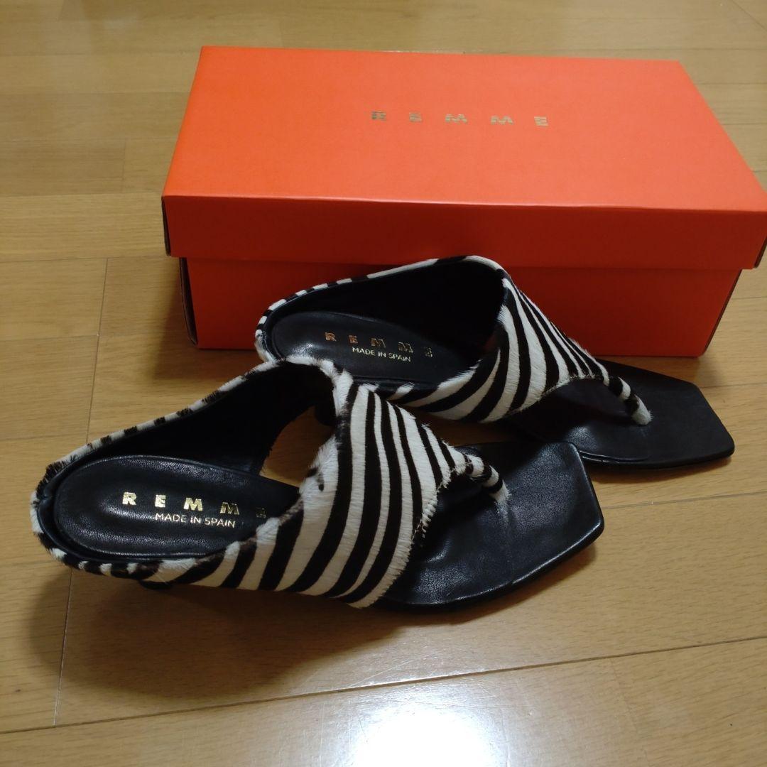 REMME（レメ）の「【REMME/レメ】cover tong zebra sandal