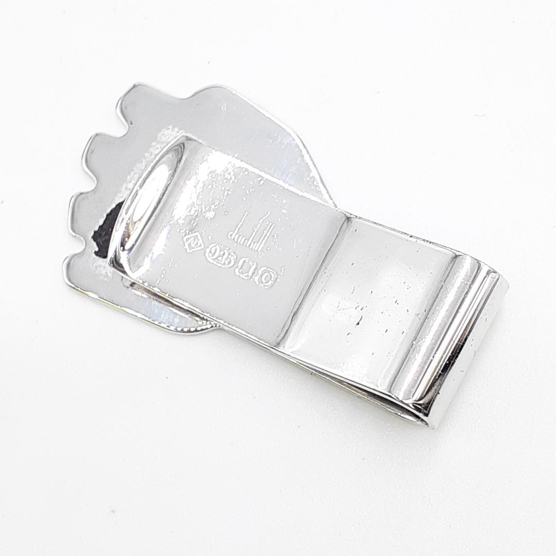 全国無料安い 美品 ジャンケン シルバー 21-22030406 3QSYf-m86665532768 ダンヒル マネークリップ 豊富な低価