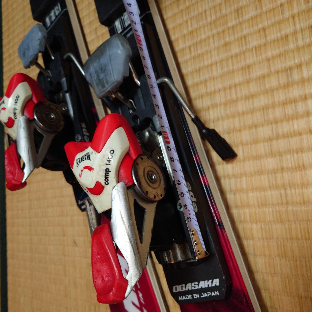 オガサカ スキー　TC-SH　17年　165cm マーカービンディング付
