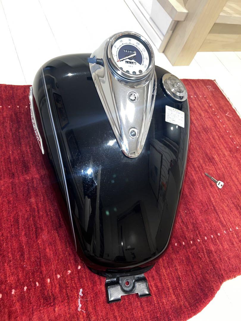 ドラッグスター250純正タンク良品凹み無しメーター燃料コックキャップキーセット ドラッグスター250純正タンク良品凹み無しメーター燃料コック