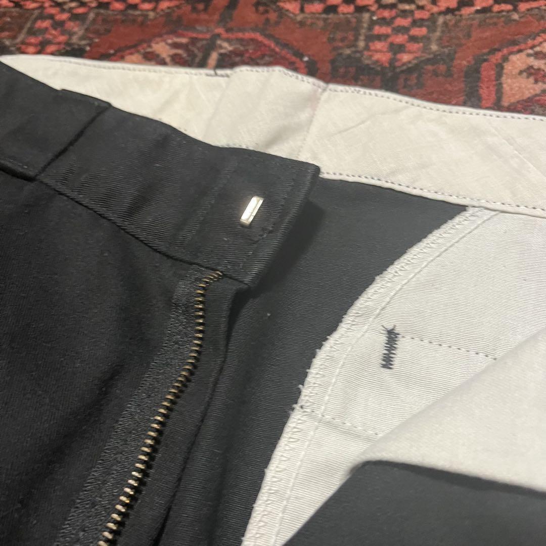 魅力的な価格 Dickies USA製 90S タロンジップ ワークパンツ BLACK 874 パンツ