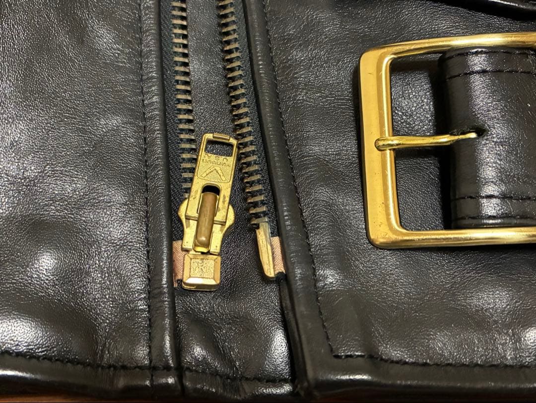 vanson C2レザー ダブルライダースジャケット 38 vanson C2レザー ダブルライダースジャケット 38